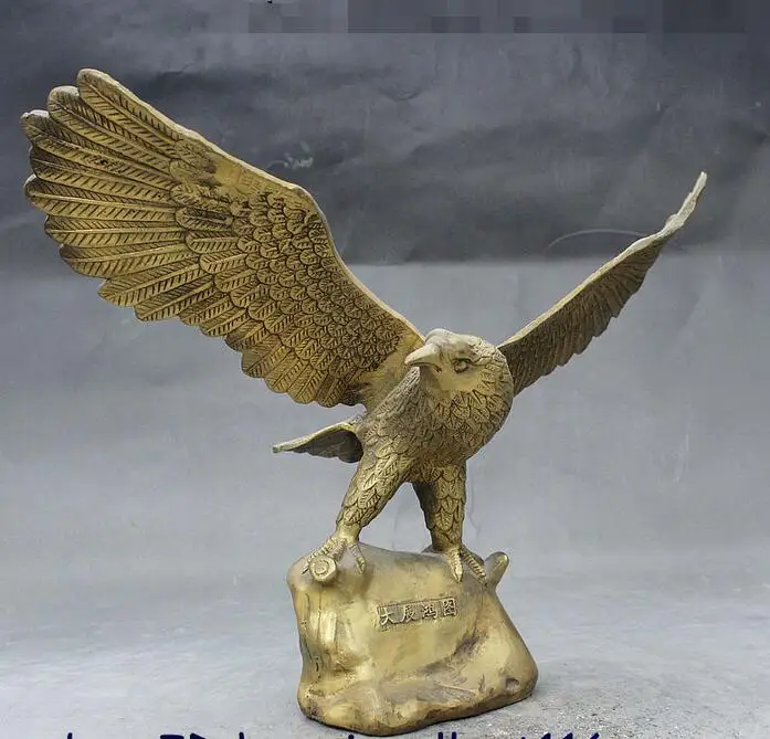 Китайская медная статуя фэн шуй орла|sculpture bows|statue of liberty 3d puzzlesculpture plastic |