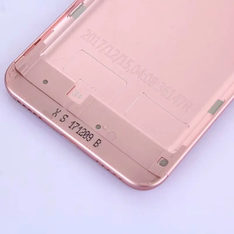 Корпус для Xiaomi Redmi 5 Plus, задняя крышка для батареи, чехол для мобильного телефона, запасные части, чехол с кнопками, объектив