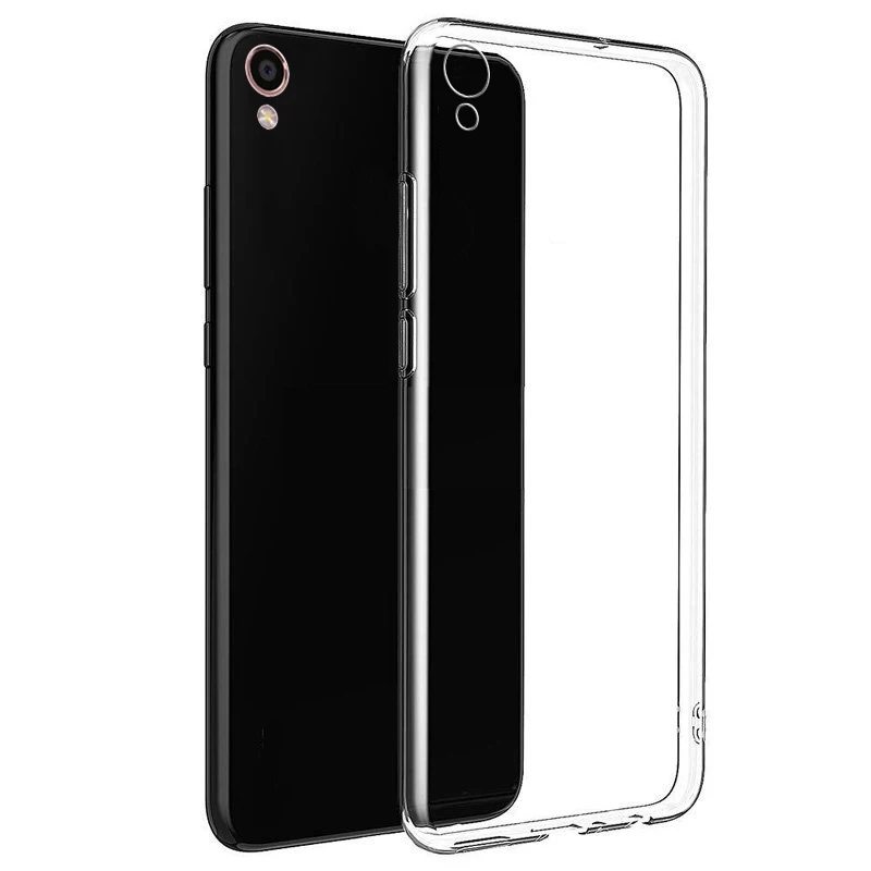 Прозрачный Анти осень мягкий силиконовый простой личности чехол для телефона