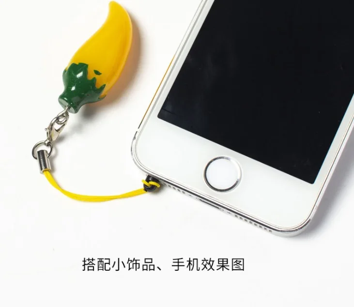 Брелок для телефона с подвеской и застежкой Омаров DIY ювелирные изделия шнур
