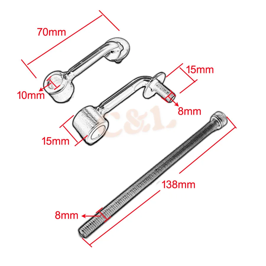 Мотоциклетный прочный Набор для подъема бака 2 дюйма Harley 1995 UP Sportster Iron 883 XL 48 72 1200|kit