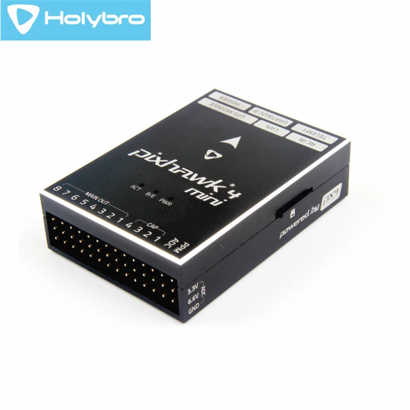 Мини Контроллер полета Holybro Pixhawk4 с модулем GPS и платой управления питанием PM06 V2