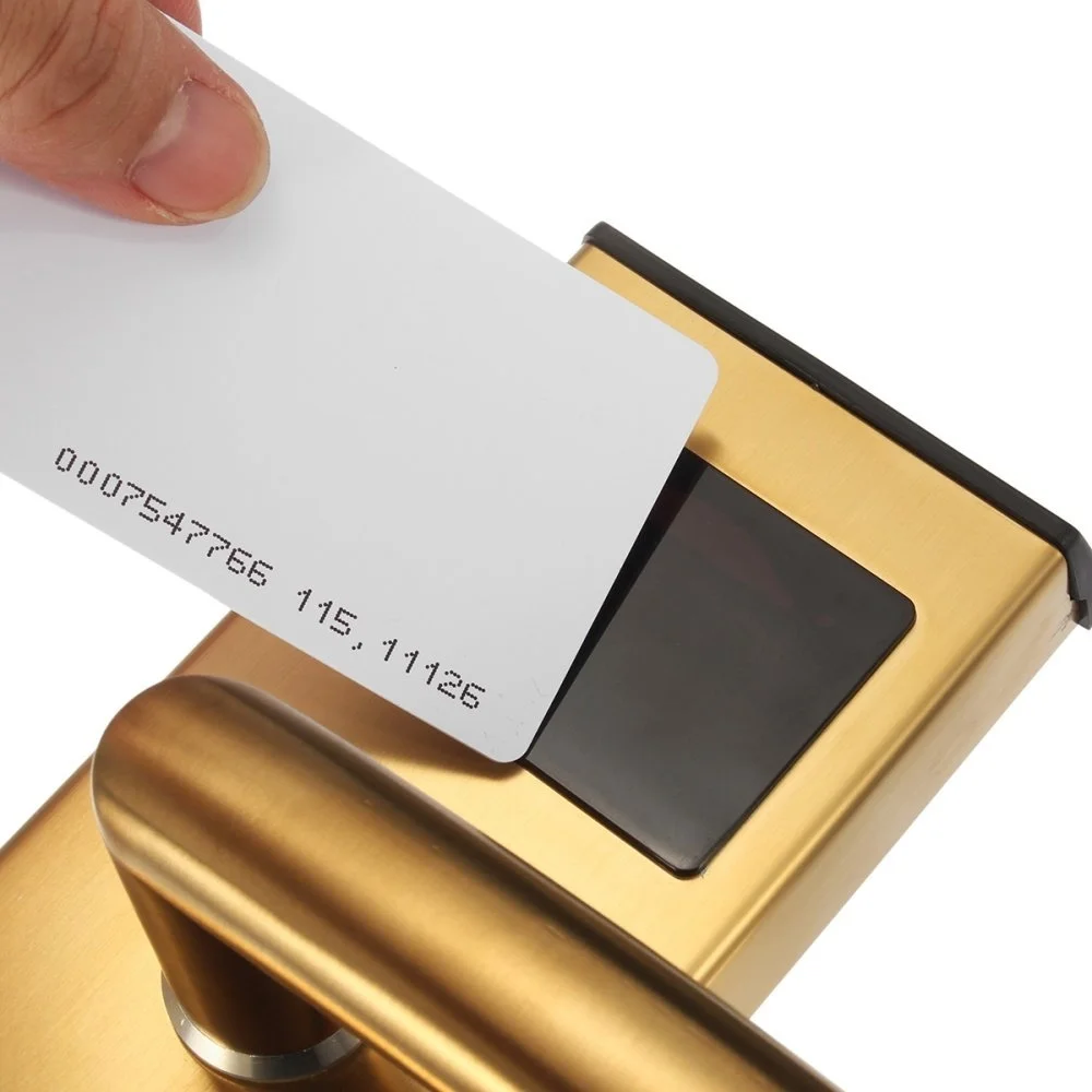 Лучшая цена из нержавеющей стали электрический отель дверной замок системы RFID IC