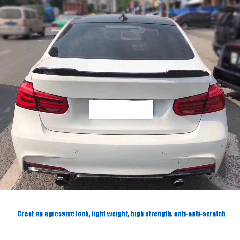 Для BMW 3 серии F30 база седан M Sport F80 M3 4 двери 2012 2018 углеродного волокна задний