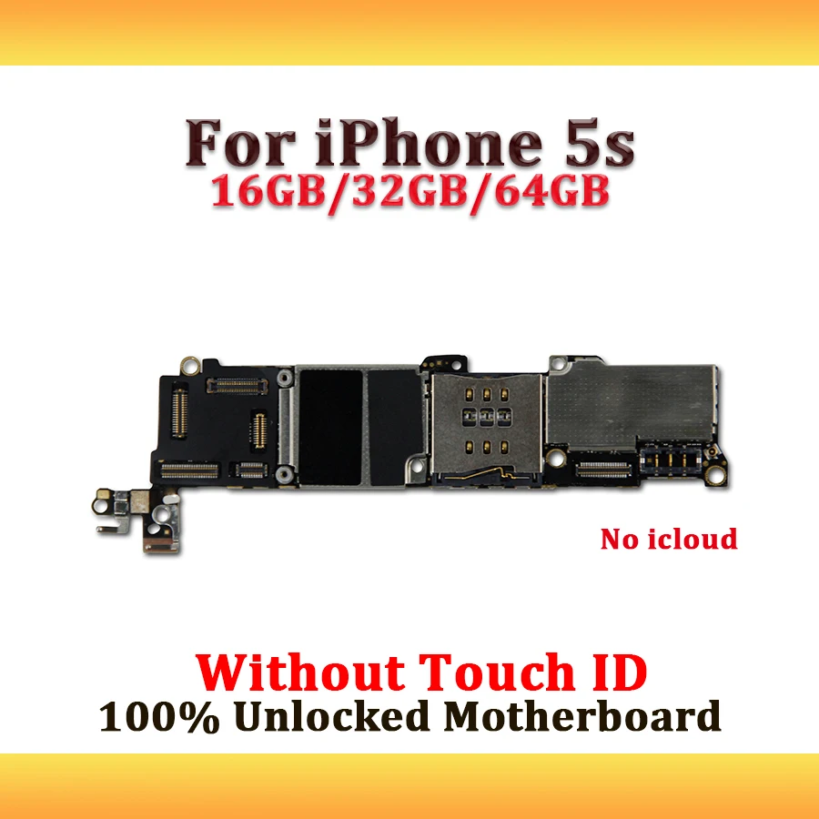 Материнская плата Clean icloud для iphone 5s материнская без Touch ID разблокированная с
