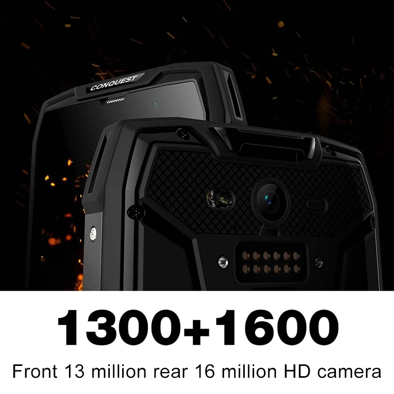 Conquest S11 IP68 Водонепроницаемый 4G мобильный телефон Andorid 7,0 4 Гб 64 Гб восьмиядерный смартфон с двумя sim-картами 5," 1080 P NFC Смартфон
