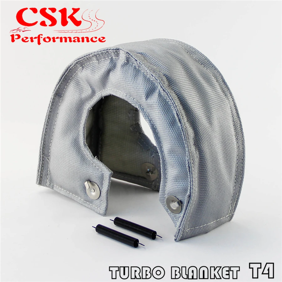 Турбо одеяло тепловой щит обертывание серый Турбокомпрессор крышка T4 GT30 GT32 GT35 GT45