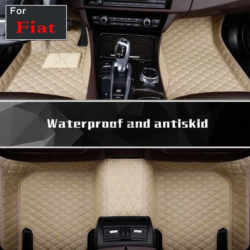 Авто коврики ноги ковры обычай автомобиль девушка модификации укладки для Fiat Palio