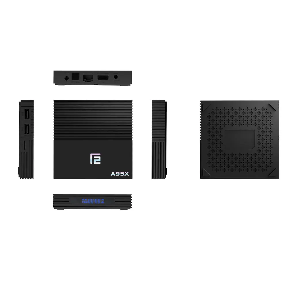 ТВ приставка A95XF2 4k 4G 32G 64GB смарт-приставка Voce управление Android 9,1 ТВ приставка 4K 3D 2,4G/5G WiFi X96 ТВ приставка android