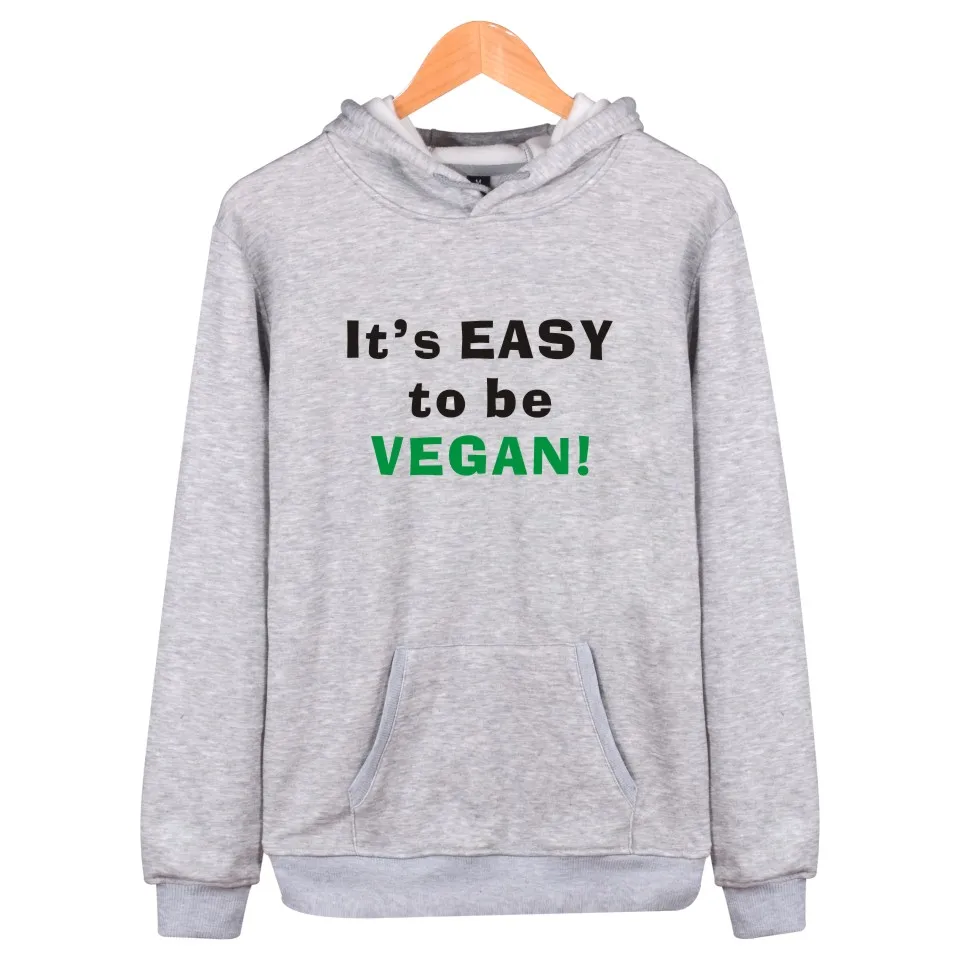 Vegan толстовки и олимпийки карманов бейсбольная форма мужские толстовки пуловер с принтом толстовки с капюшоном Vegan