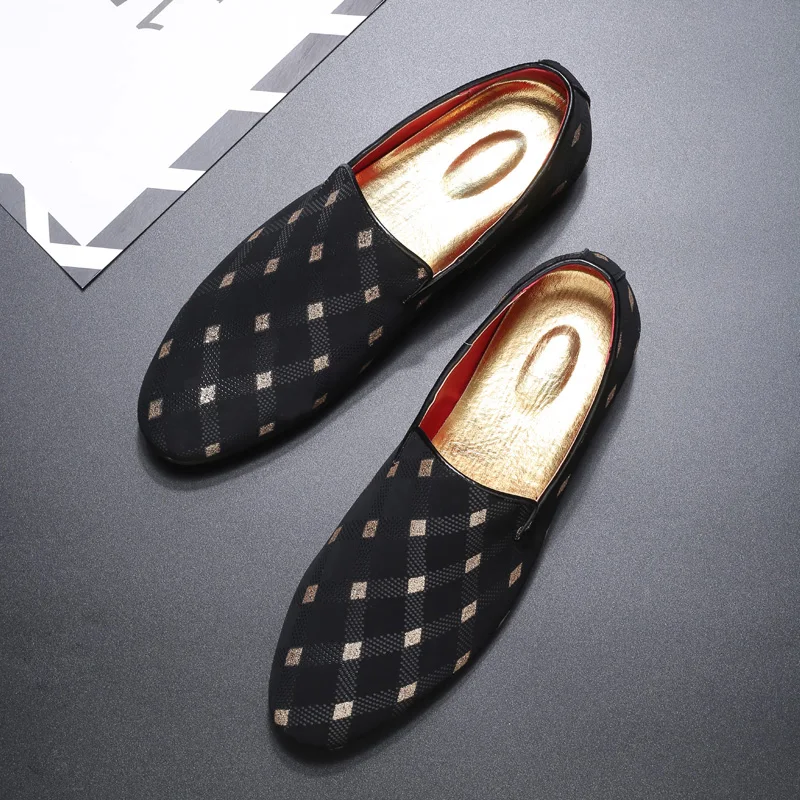 OSCO 2019 New Big Size Men's Loafers Slip on Men Leather Shoes Luxury Casual Fashion Trend Brand Wedding | Обувь