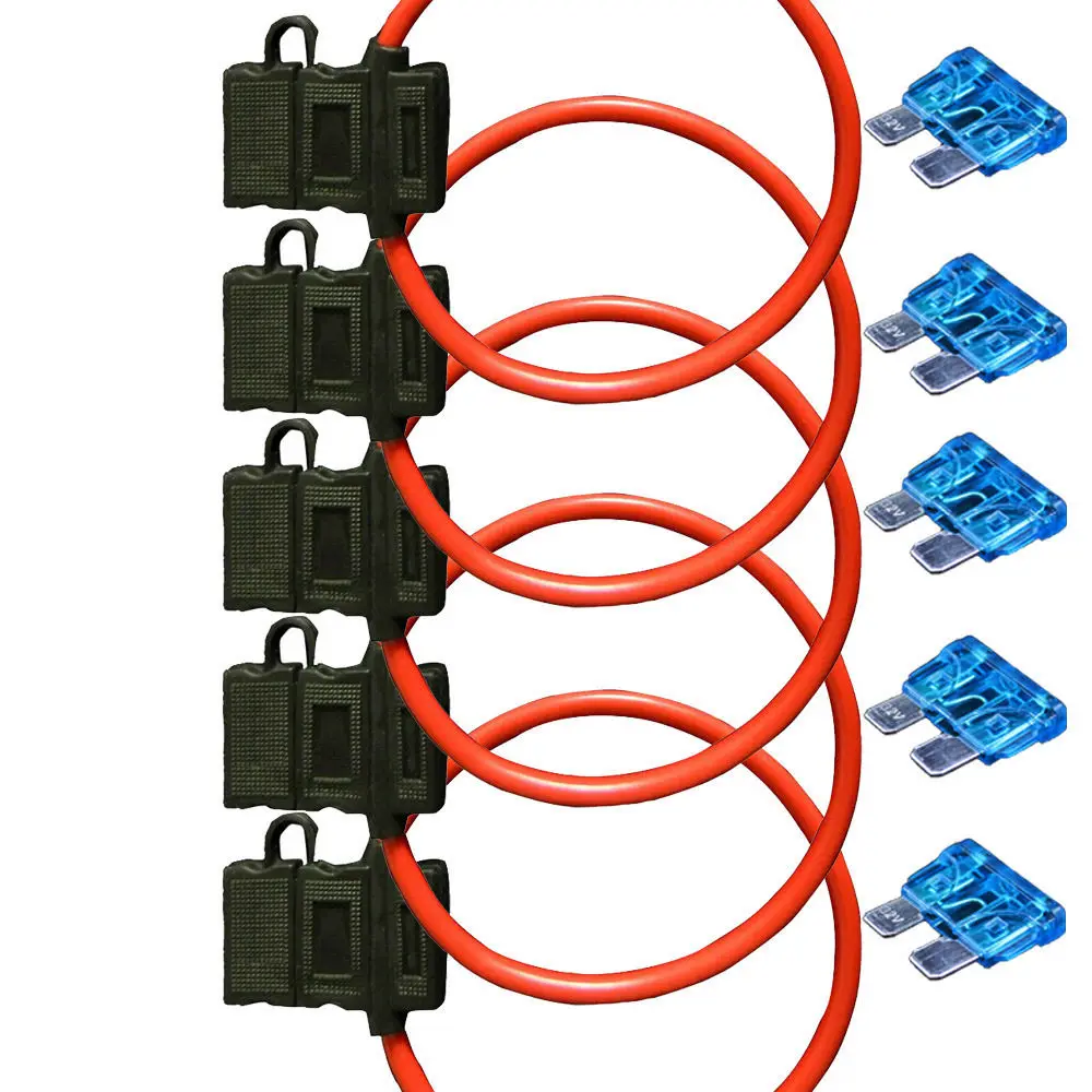 Держатель предохранителя EE support 5X10 ATC с медным лезвием 12 В|12 volt fuse holder|holder fuse12 |