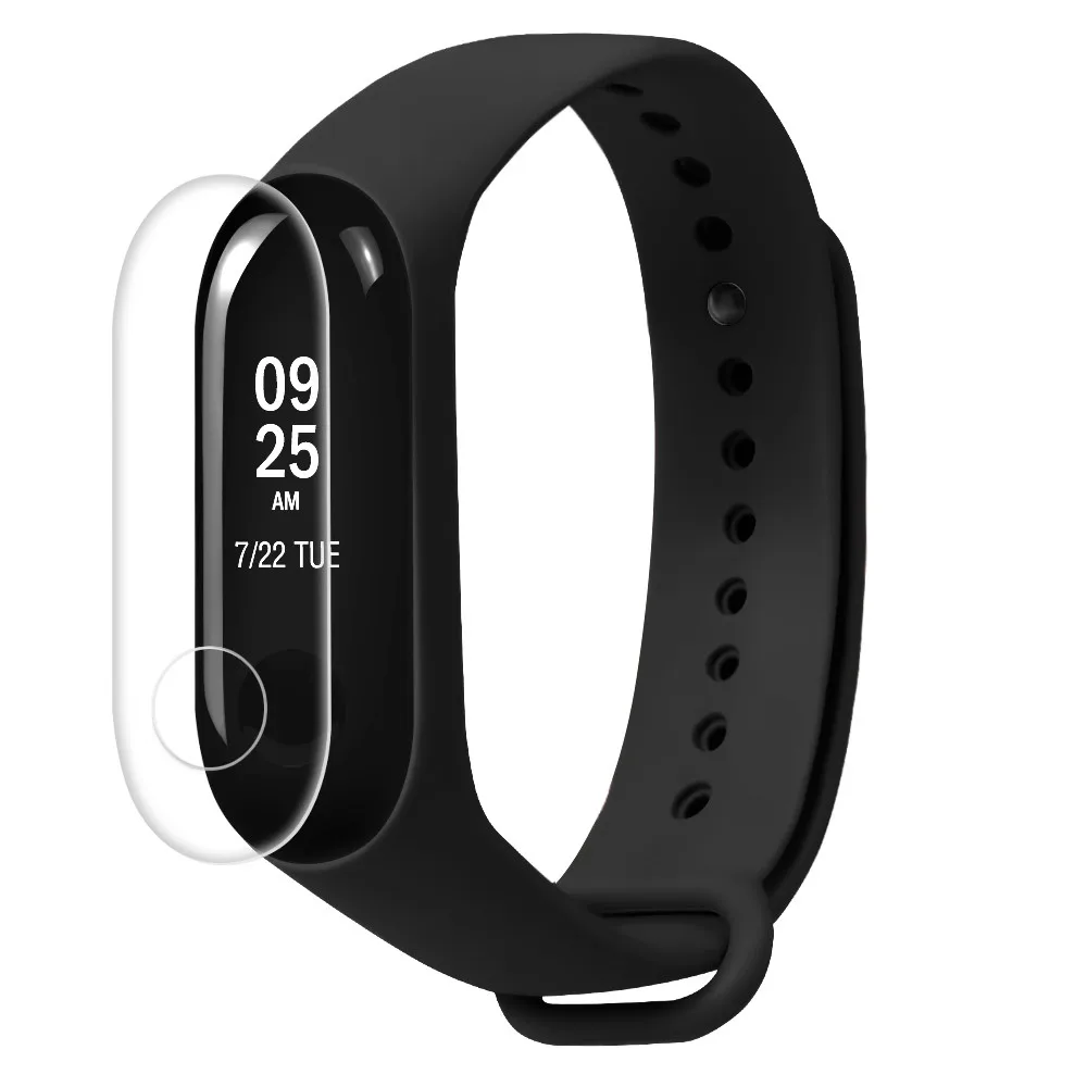 5 шт 0 1 мм HD прозрачная пленка для ЖК-экрана из ТПУ с полным покрытием Xiaomi Mi Band 3 2019