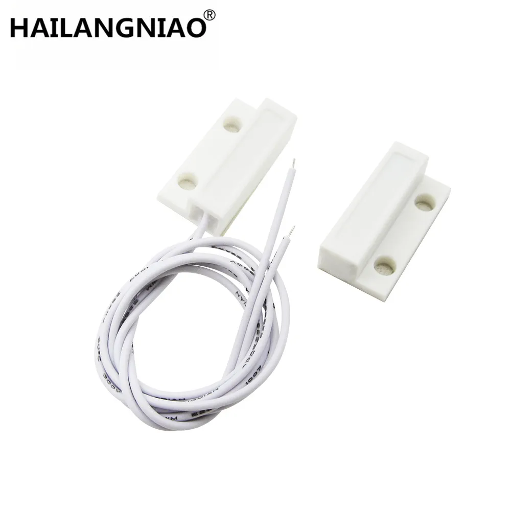 50 пар = 100 шт. проводной Магнитный выключатель для окон и дверей|nc|nc magnetic switchnc switch |