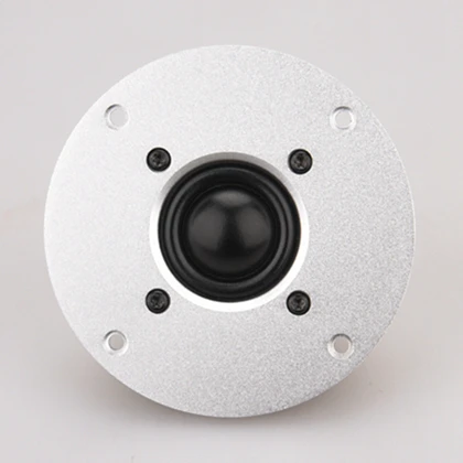 Silver Hifidiy LIVE Q1II 4,5 дюйма твитер Динамик блок алюминиевая панель Черный Шелковый мембрана 8 Ом 30 Вт тройной громкоговоритель 110/116/120 мм - Цвет: Silver