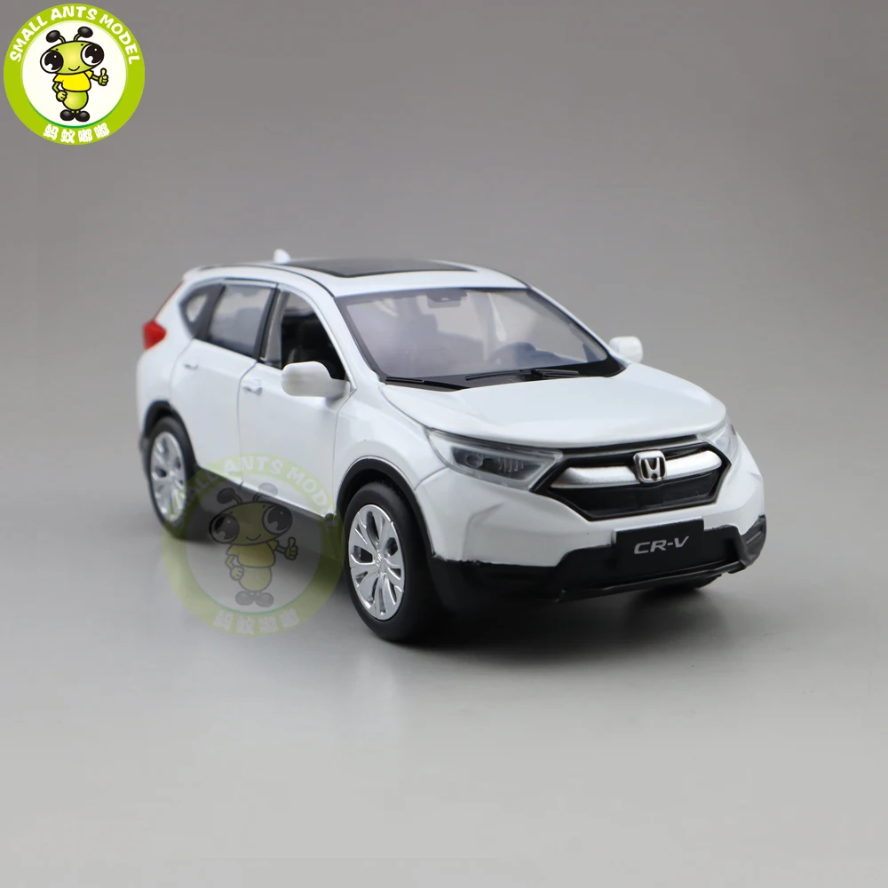 1/32 JACKIEKIM CRV CR V SUV литая модель автомобиля игрушка джип для детей Детское звуковое освещение Вытяните назад Подарки