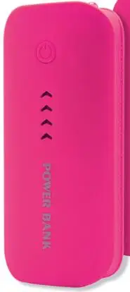 Rose Red Power bank 5600mah зарядное устройство аккумулятор 18650 портативное зарядное устройство Внешний аккумулятор симпатичный внешний аккумулятор портативная батарея для xiaomi honor - Цвет: Rose Red