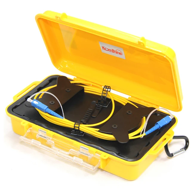 Komshine 1KM Multimode Fiber Optic OTDR Launch Cable Box/ Rings/OTDR Dead Zone Eliminator Multi Connectors for Choosing | Мобильные