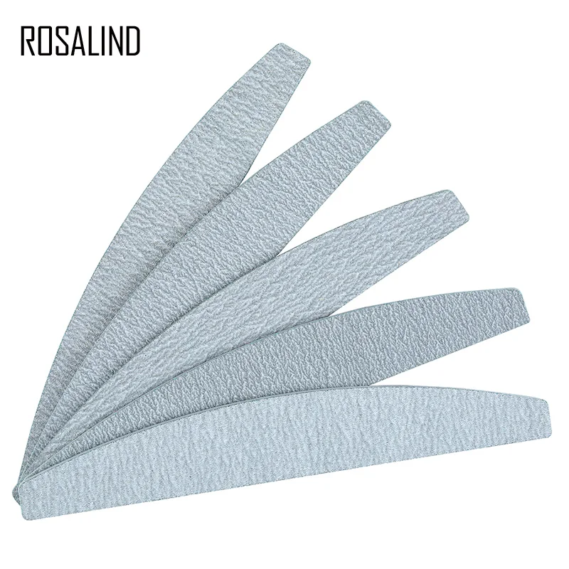 Набор пилок для ногтей ROSALIND 5 шт./компл. полный Профессиональный Педикюр Маникюр