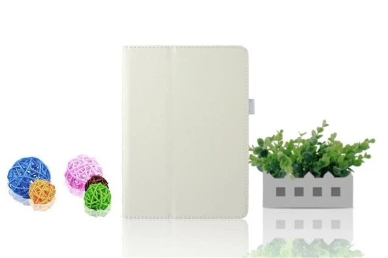 Ультратонкий чехол mi tab 1 для Xiao mi Tablet mi Pad 1, 7,9 дюйма, чехол для планшета с рисунком личи из искусственной кожи, складной чехол, чехол