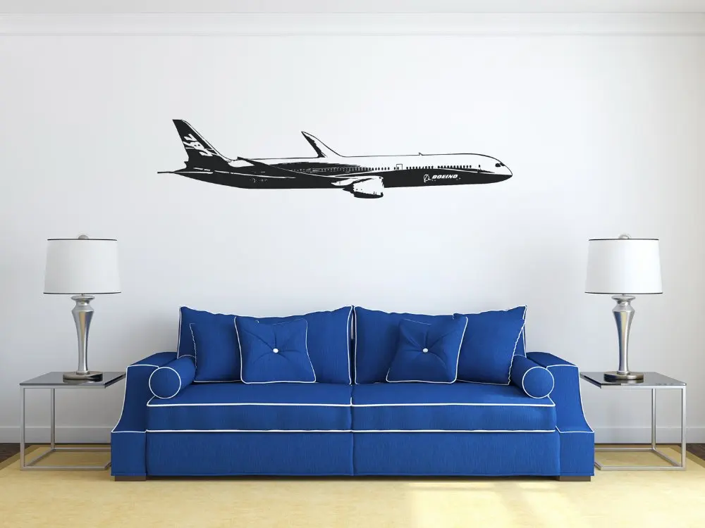 Самолет Стикеры Книги по искусству плакат стены s airplaneWall Декор ПВХ Материал