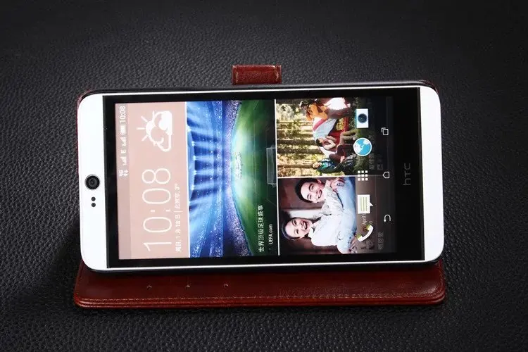 Для HTC A9S кожаный чехол-книжка с подставкой для One A9/HTC M8 чехол Desire 820 две sim-карты