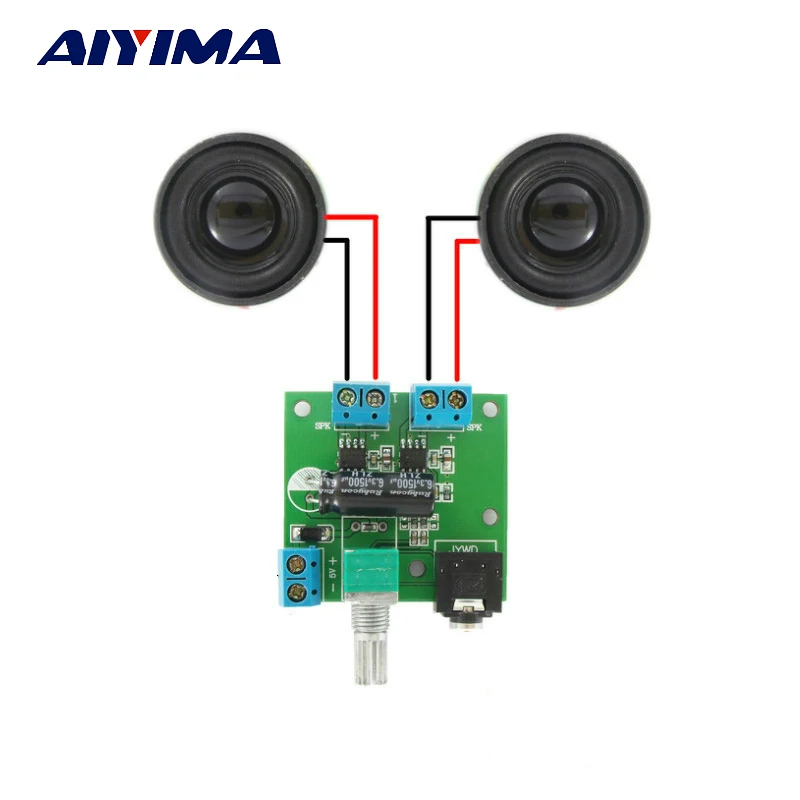 AIYIMA цифровой усилитель 3 Вт 5 Класс D стерео компьютер USB Усилитель мощности доска