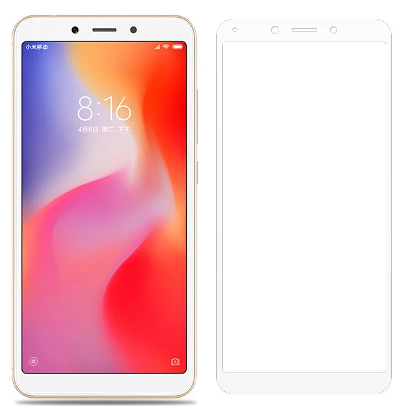 9 H HD полное Защитное стекло для Xiaomi Redmi 6A протектор экрана на xiomi Note 6 Pro A Redmi6 Note6
