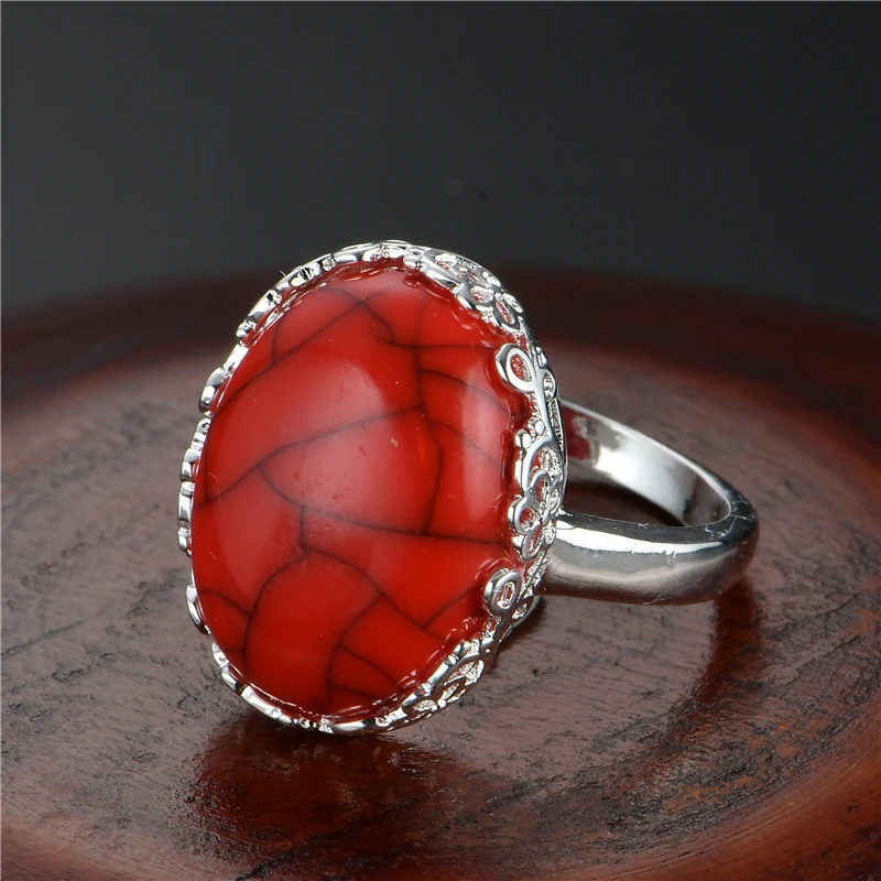 WalerV Новые Натуральные ретро классические кольца для женщин и мужчин на заказ