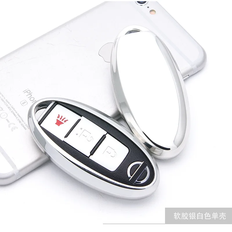 Новый мягкий ТПУ чехол для автомобильного ключа стайлинга автомобиля Nissan Key 3/4/5