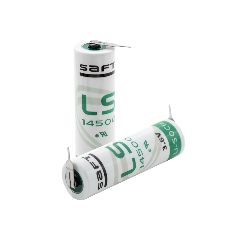 YCDC 2pcs AA 14500 3,6 V 2000 mAh литиевая батарея для газового счетчика сигнализации LS-14500 ER14505 с булавками