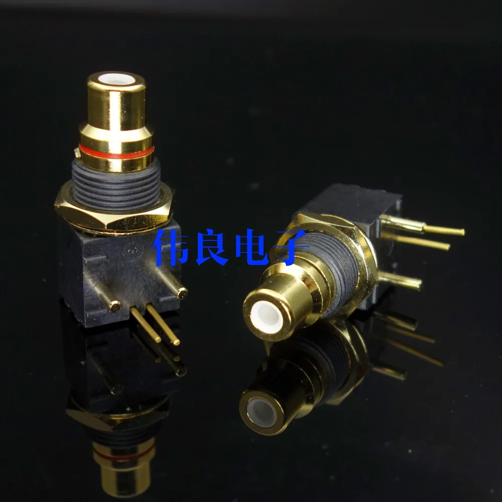 Позолоченный RCA Сиденье Поворотный декодер DAC цифровой коаксиальный вход и выход