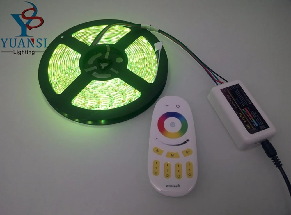 1 м 2 м 3 м 4 м 5 м 5050SMD RGBW RGBWW 4 в 1 светодиодный светильник, 60 светодиодов/м белый PCB IP30/IP65/IP67 гибкий светодиодный ленточный светильник DC12V