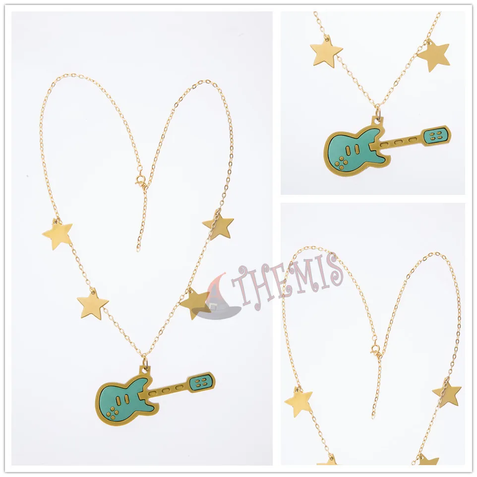 Популярное ожерелье Athemis с кулоном в форме гаты модное SUPER SONICO для косплея