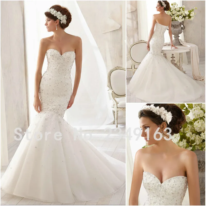 Милая Халат Де Mariage BrushTrain свадебное платье Шифон Бисероплетение невесты платья