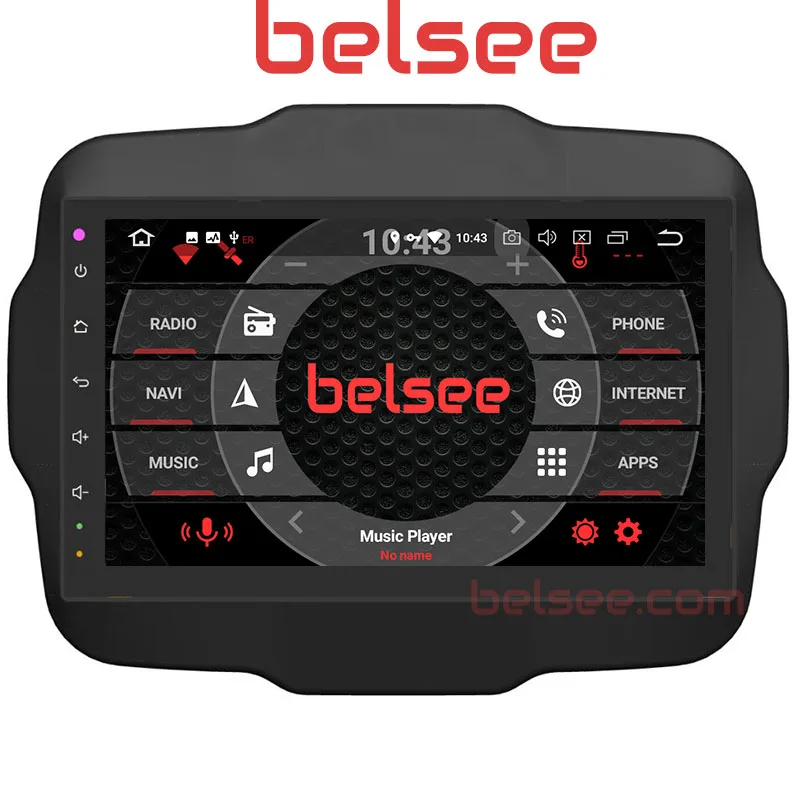 Belsee 10 1 &quotIPS экран 8 ядер стерео Android 0 головное устройство автомобильное радио GPS