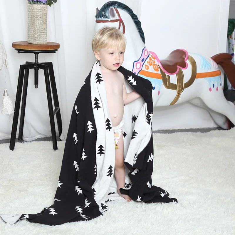 Бесплатная доставка подарок многоцветные треугольники рисунок с деревьями