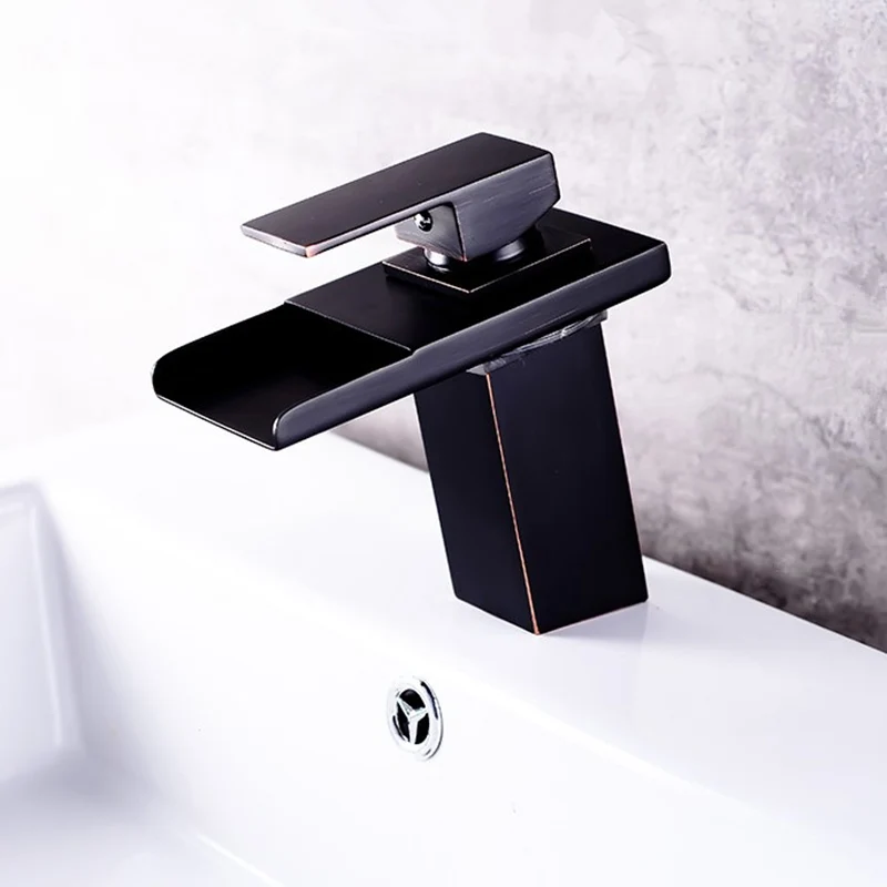 Смеситель для раковины со светодиодной подсветкой латунный | Обустройство дома