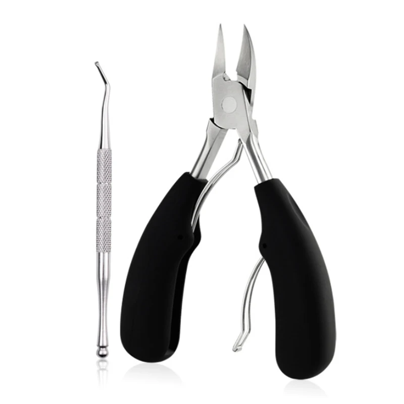 2 шт./компл. Нержавеющая сталь Щипцы для кутикулы Clipper ногтем тоник плоскогубцы