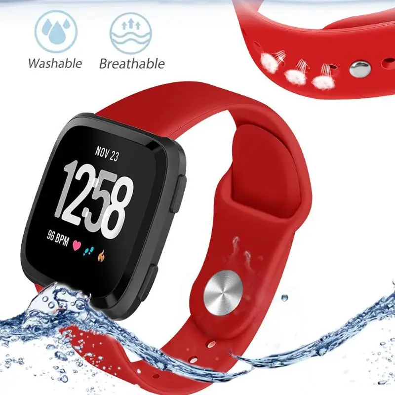 Zeblaze ТПУ Браслет замена для Fitbit Versa наручные ремни часы Пряжка для Fitbit Versa Band Correa для Fitbit Versa ремень браслет для смарт часов