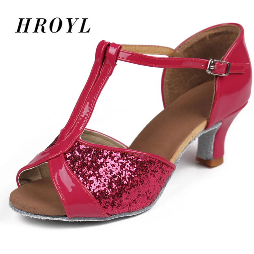 Бальные туфли для латинских танцев женщин/девушек высокое качество сатиновые с