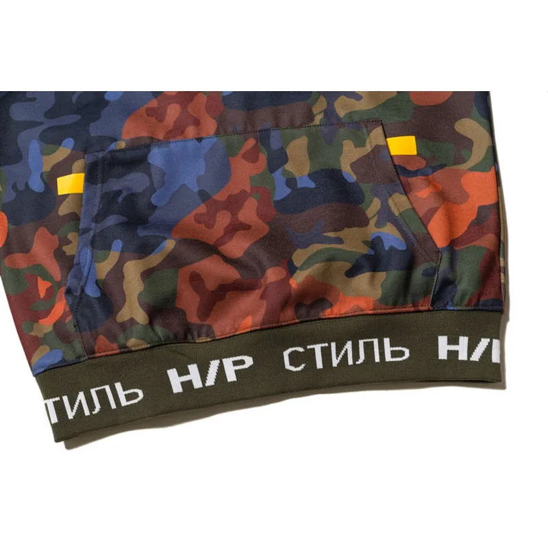Популярный бренд Heron Preston свитшоты для мужчин и женщин камуфляжная мода уличная