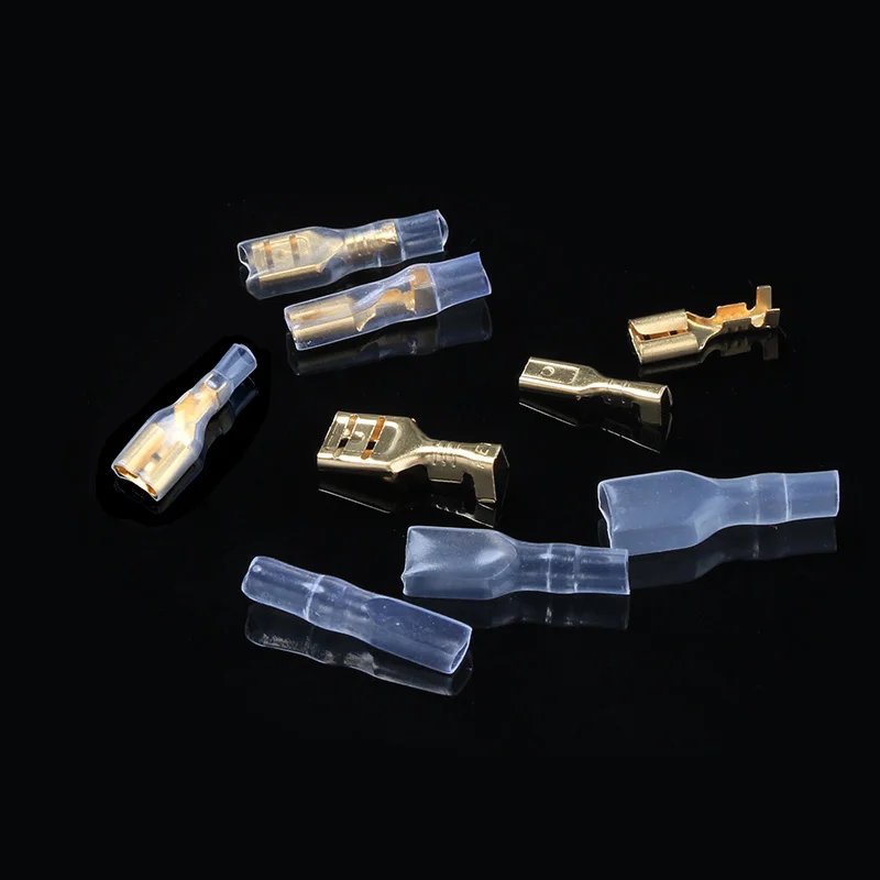 Обжимные клеммы 120 шт. изолированное уплотнение 2 8/4 8/6 3 мм электрический провод