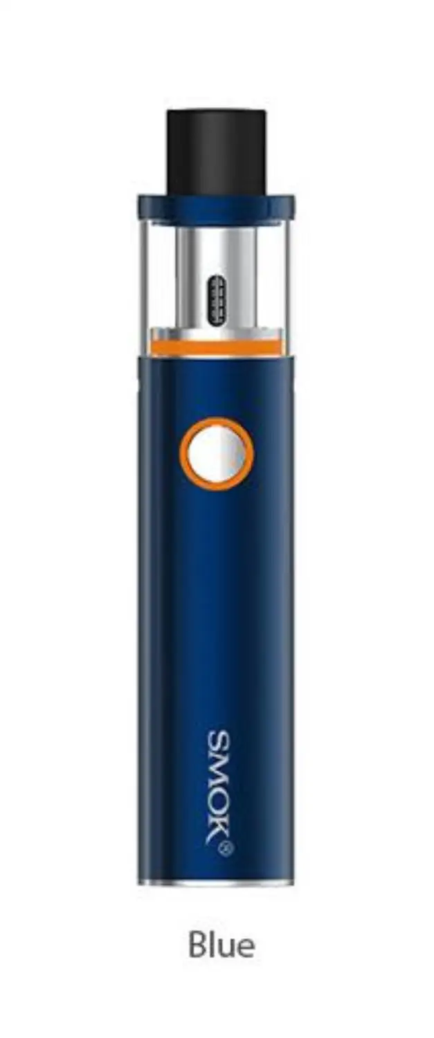 Blue Набор Smok Vape Pen 22 с батареей 1650mah Танк непротекания 0.3ohm Двухспиральный испаритель Наб - Цвет: Blue