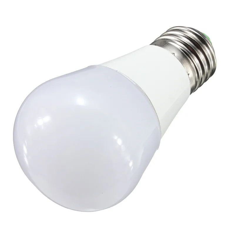Dimmable E27 RGB LED Light Color Changing Lamp Bulb 24 key IR Remote Controller 85-265V 3W | Освещение