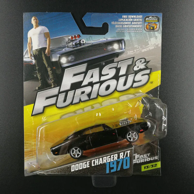 Горячие колеса 1:55 Форсаж игрушечные машинки Dodge зарядное устройство коллектор издание металл литья под давлением модель автомобиля детские игрушки подарок - Цвет: FCF35-13