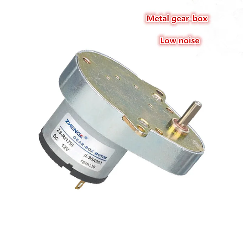 Совершенно новый 7 type ZS RI 12V 24V малошумный редукторный двигатель CW CCW DC|Двигатель