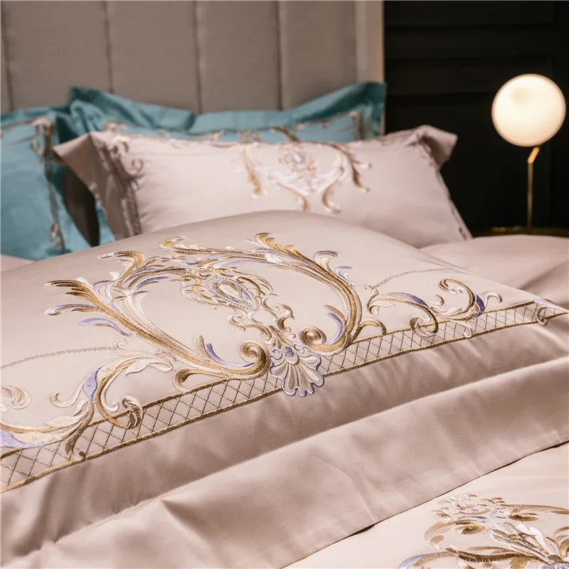 Цвет шампанского зеленый красный розовый роскошный Золотой Королевский вышивка