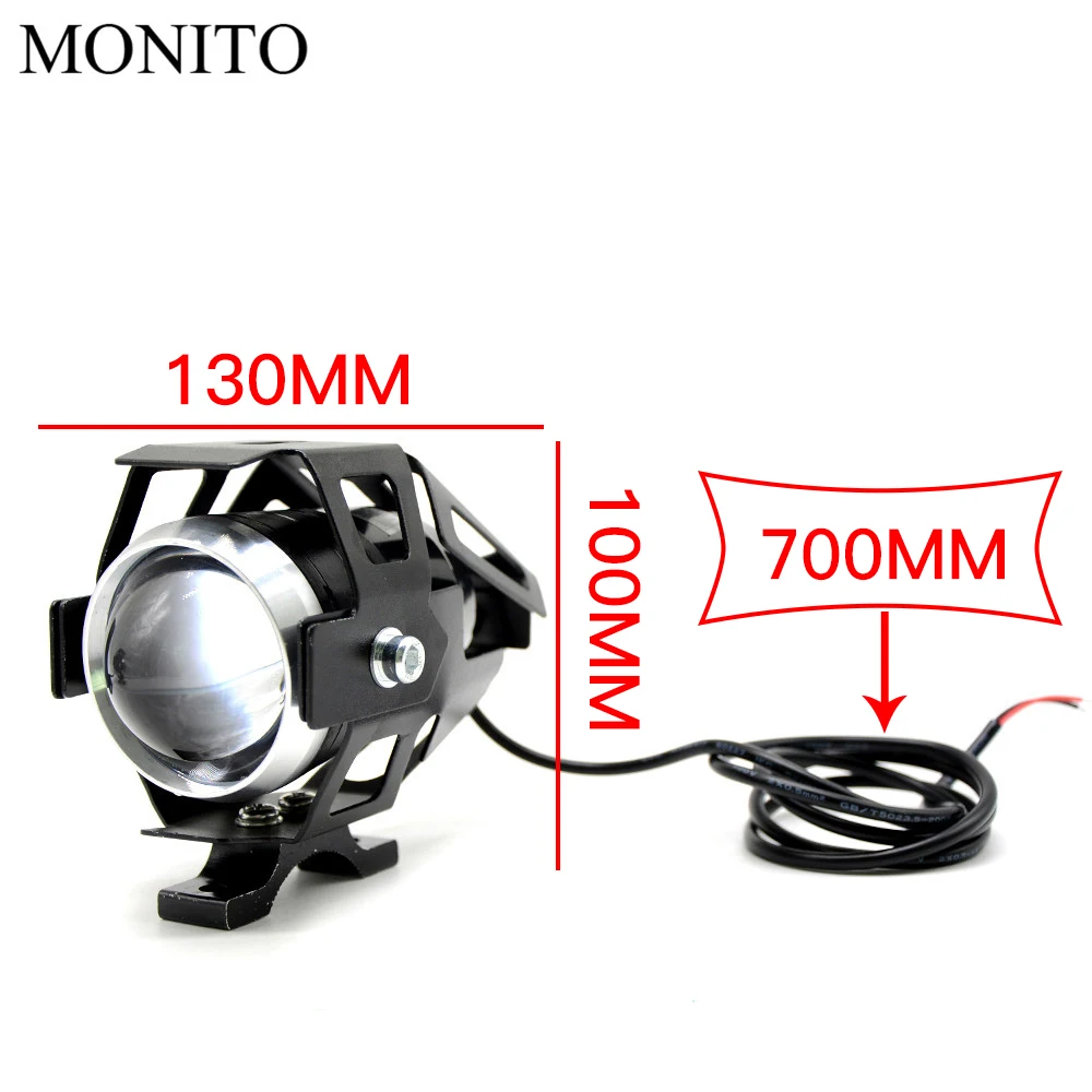 Мотоцикл светильник СИД управляя головной тумана вспомогательная лампа U5 для