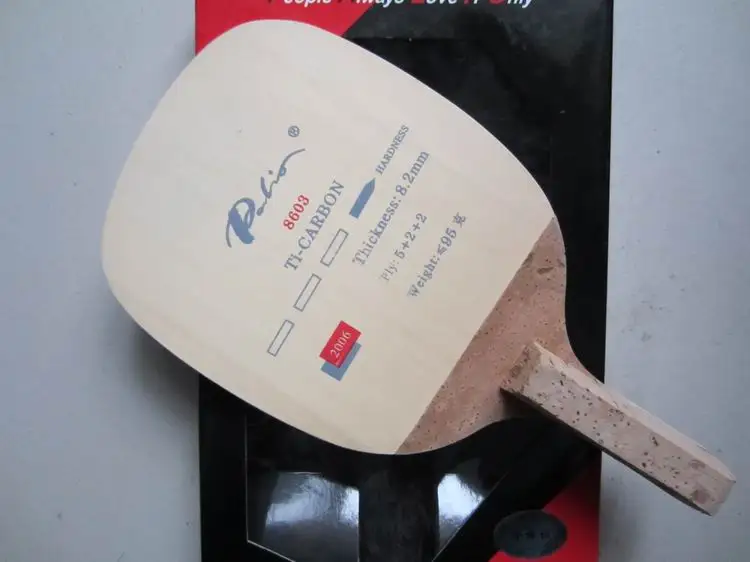 Оригинал Palio 8603 титановая углеродная ракетка для настольного тенниса Японская